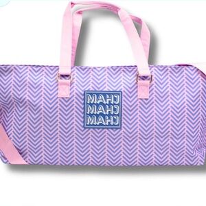 My Fair Mahjongg brand new without tags purple tote bag